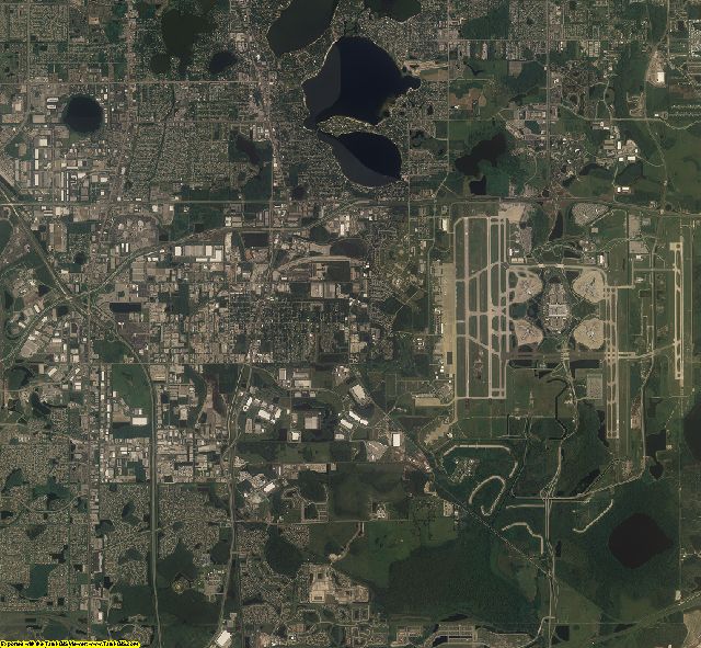 Orange County, Florida aerial photography