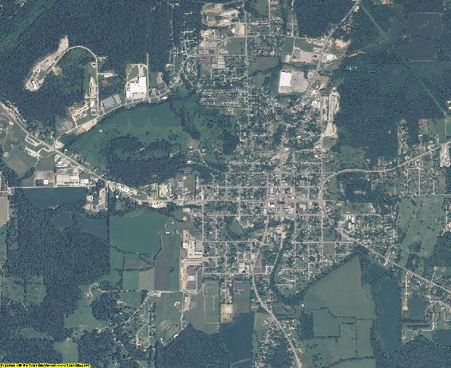 Orange County, Indiana aerial photography