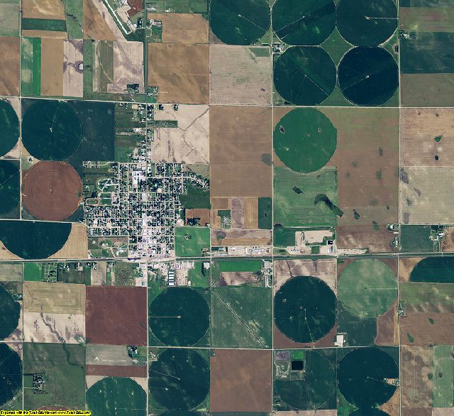 Perkins County, Nebraska aerial photography