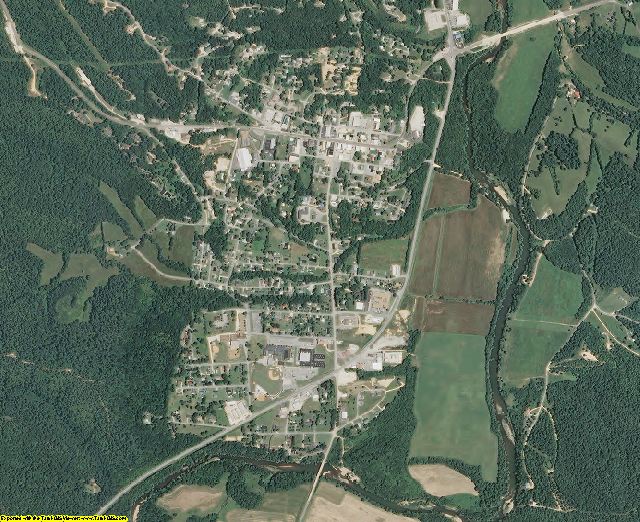 Perry County, Tennessee aerial photography