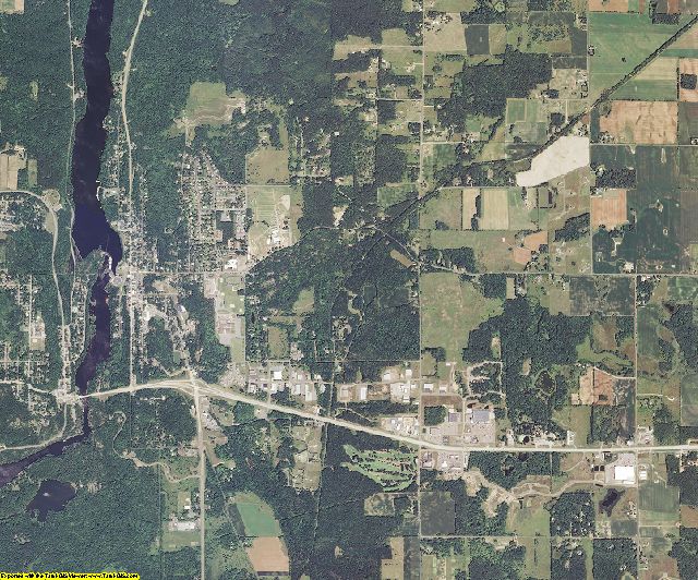 Polk County, Wisconsin aerial photography