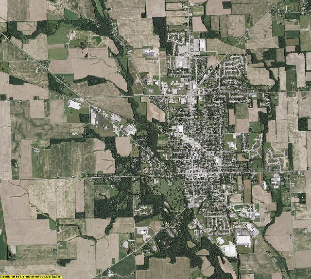 Preble County, Ohio aerial photography