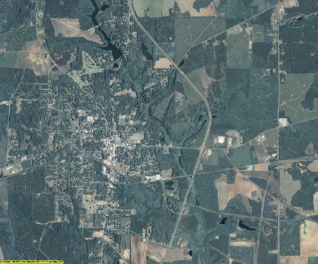 Randolph County, Georgia aerial photography