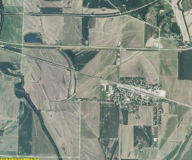 Ray County, Missouri aerial photography