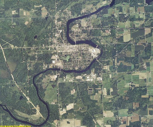 Rusk County, Wisconsin aerial photography