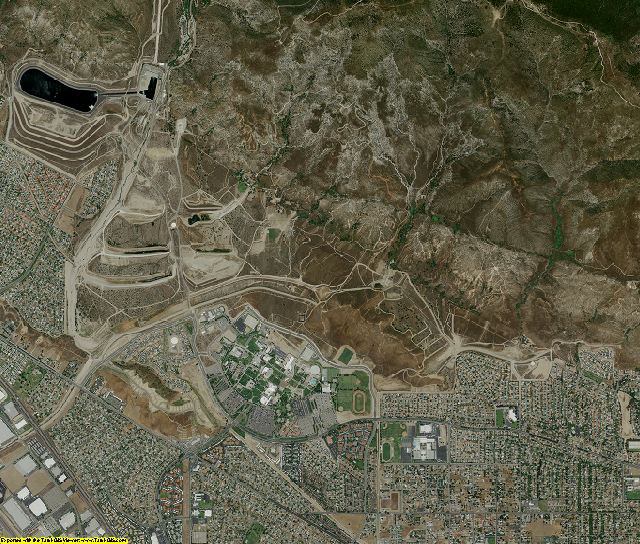 San Bernardino County, California aerial photography