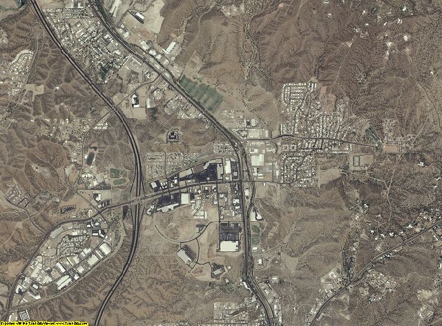 Santa Cruz County, Arizona aerial photography