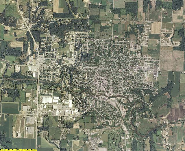 Sauk County, Wisconsin aerial photography