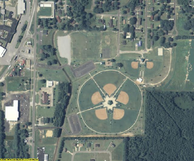 Seminole County, GA aerial photography detail