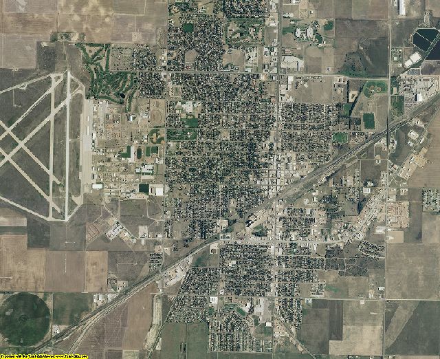 Seward County, Kansas aerial photography