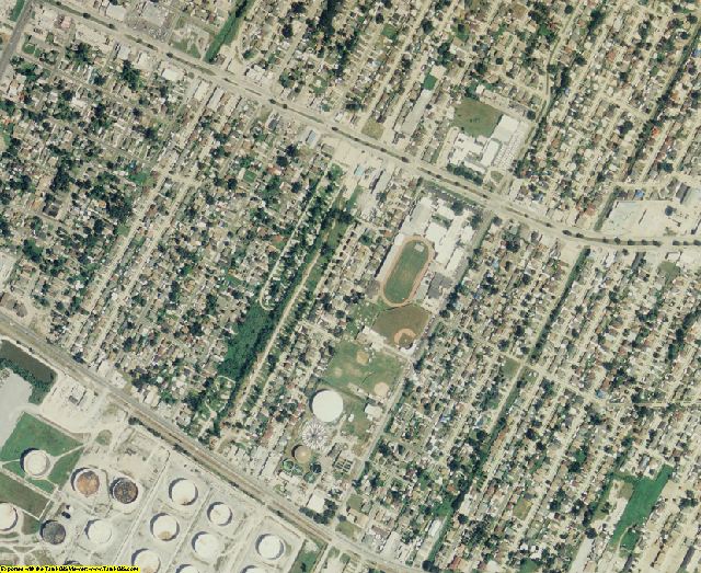 St. Bernard County, LA aerial photography detail
