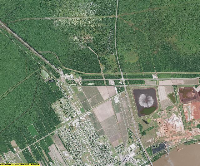 St. James County, Louisiana aerial photography