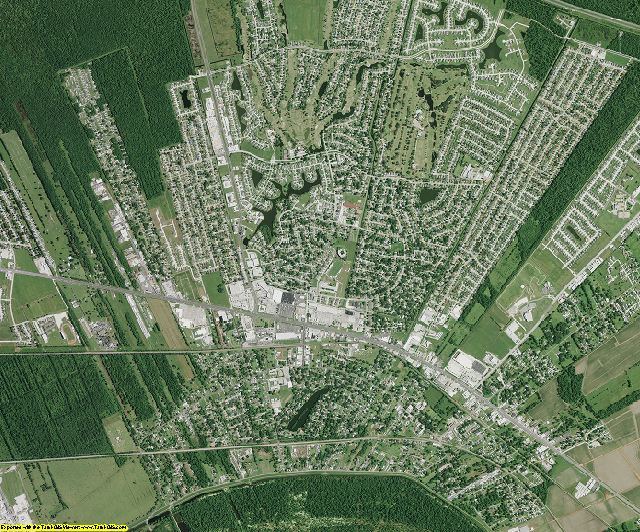 St. John the Baptist County, Louisiana aerial photography