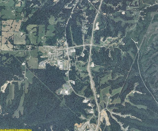 Stone County, Missouri aerial photography