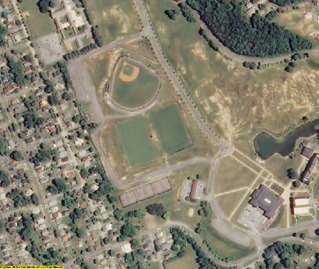 Sullivan County, TN aerial photography detail