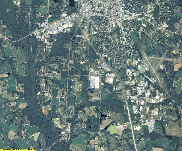 Tift County, Georgia aerial photography