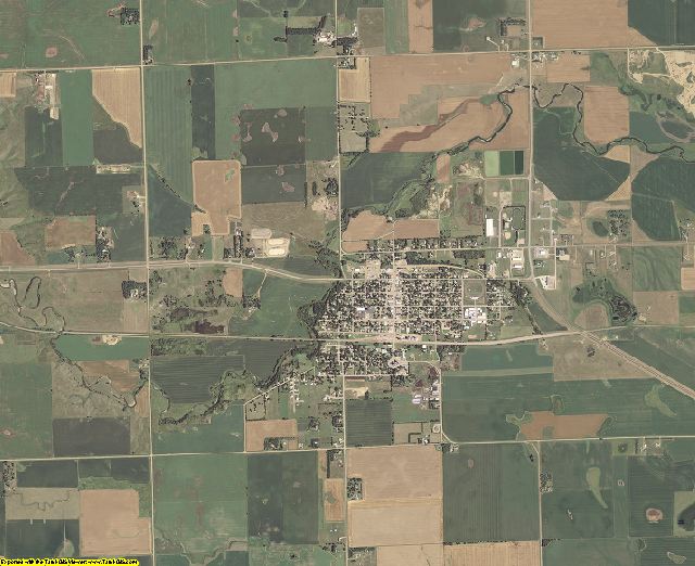 Turner County, South Dakota aerial photography