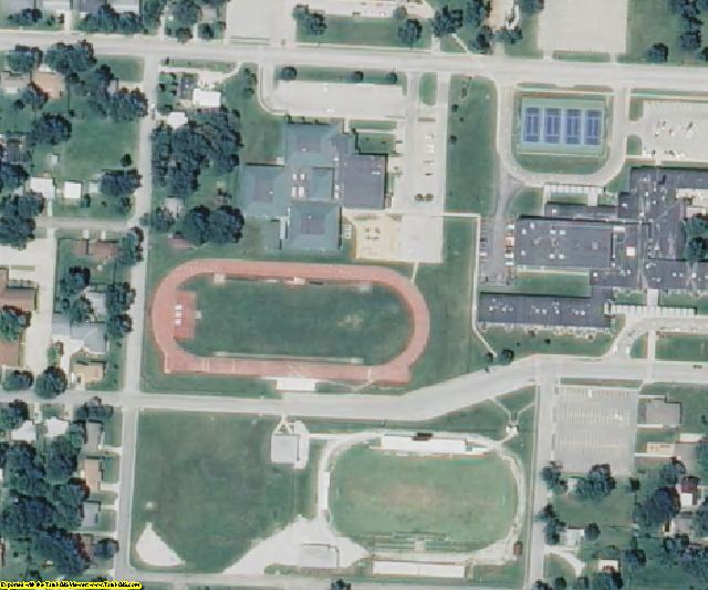 Vernon County, MO aerial photography detail