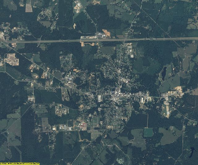 Walthall County, Mississippi aerial photography