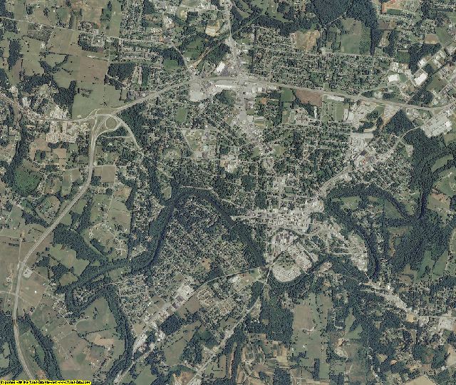 Warren County, Tennessee aerial photography