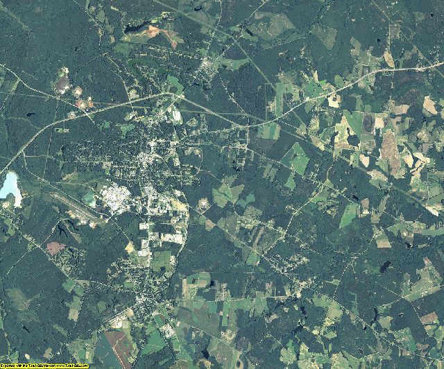 Washington County, Georgia aerial photography