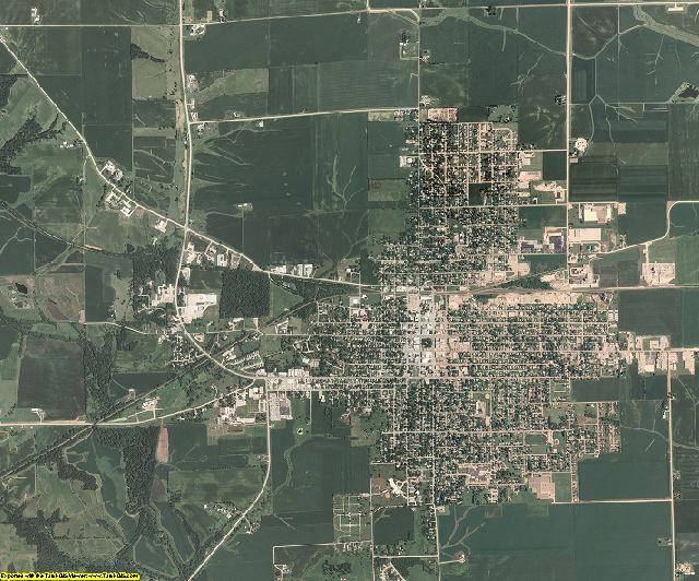 Washington County, Iowa aerial photography