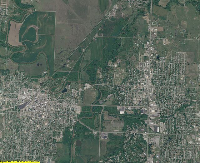 Washington County, Oklahoma aerial photography
