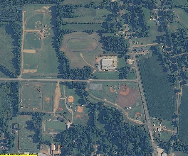 Webster County, MS aerial photography detail