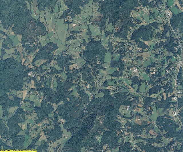 Wilkes County, North Carolina aerial photography