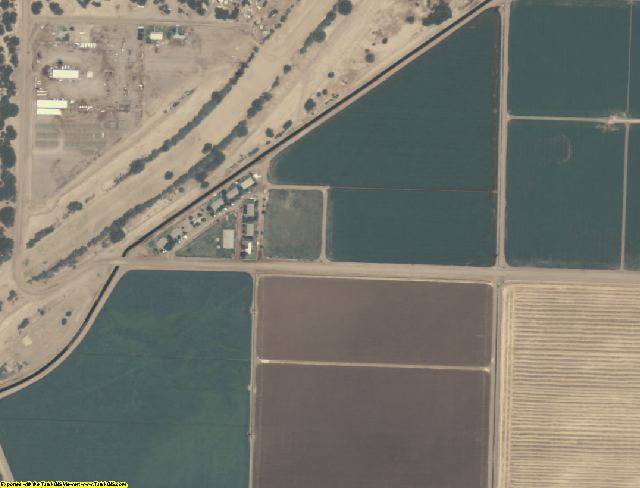 Yuma County, AZ aerial photography detail
