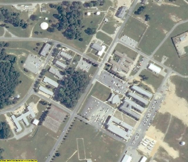 Accomack County, VA aerial photography detail