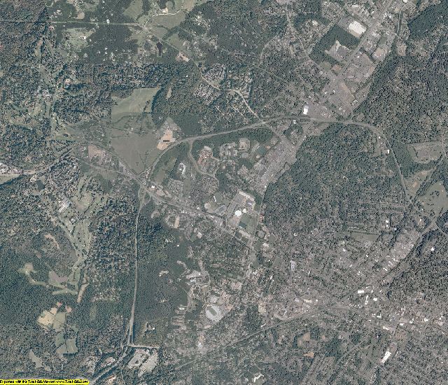 Albemarle County, Virginia aerial photography