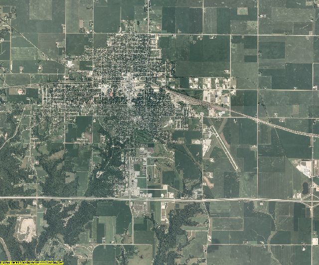 Boone County, Iowa aerial photography