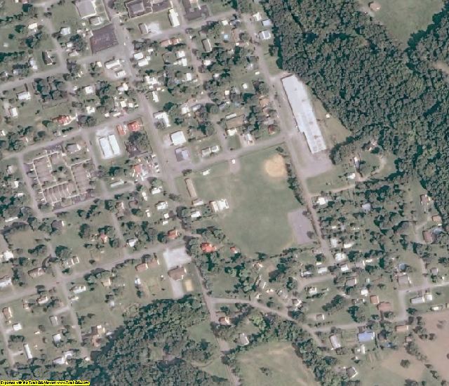 Craig County, VA aerial photography detail