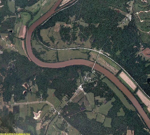 Cumberland County, Virginia aerial photography