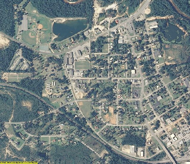 Escambia County, AL aerial photography detail
