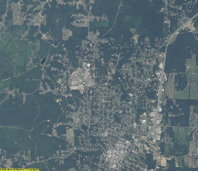 Franklin County, Alabama aerial photography