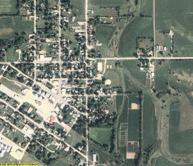 Howard County, IA aerial photography detail