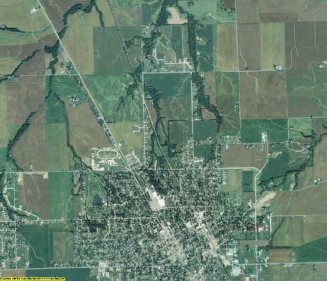 Jersey County, Illinois aerial photography