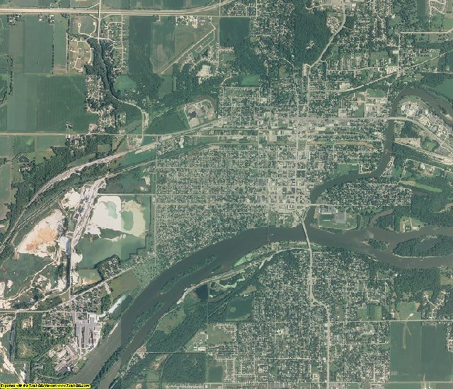 La Salle County, Illinois aerial photography