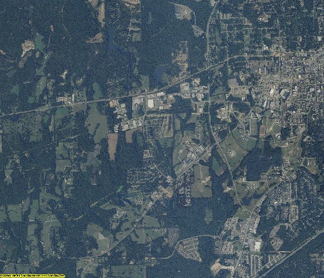 Lee County, Alabama aerial photography