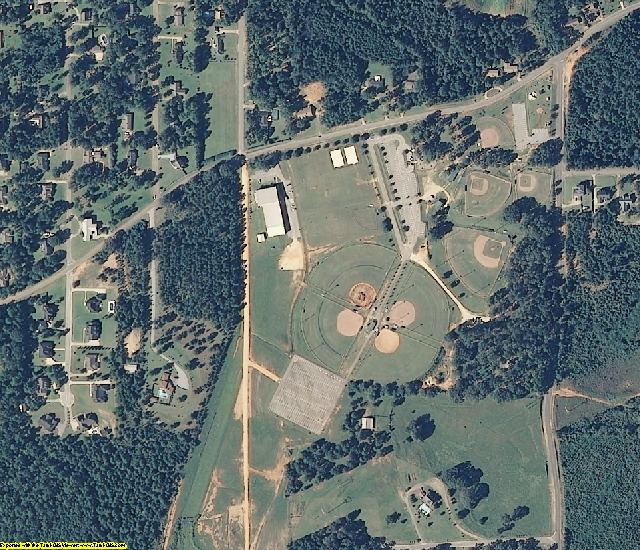 Monroe County, AL aerial photography detail