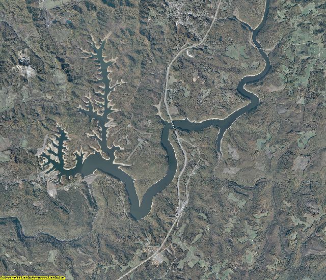 Nicholas County, West Virginia aerial photography