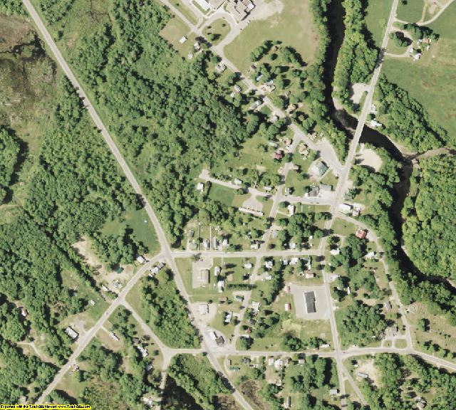 Oswego County, NY aerial photography detail