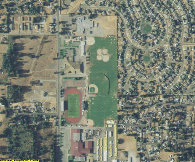 Pierce County, WA aerial photography detail