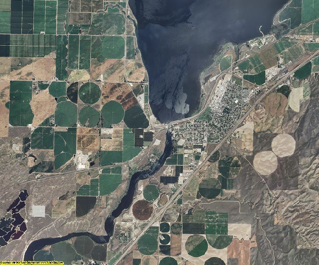 Power County, Idaho aerial photography