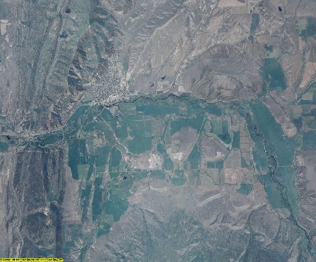 Rio Blanco County, Colorado aerial photography
