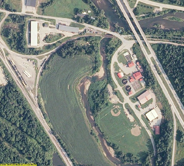 Washington County, VT aerial photography detail