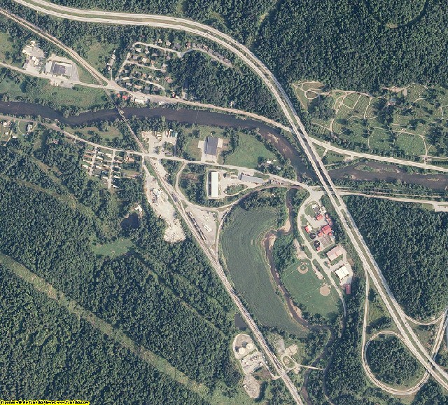 Washington County, Vermont aerial photography