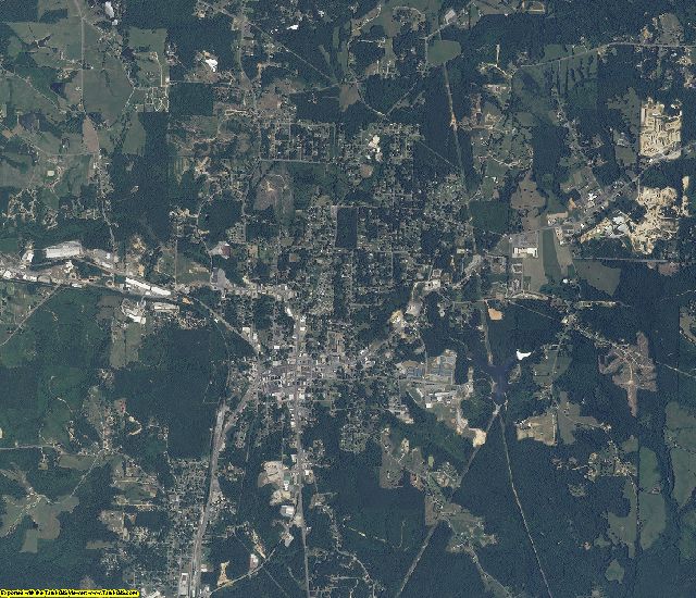 Winston County, Alabama aerial photography